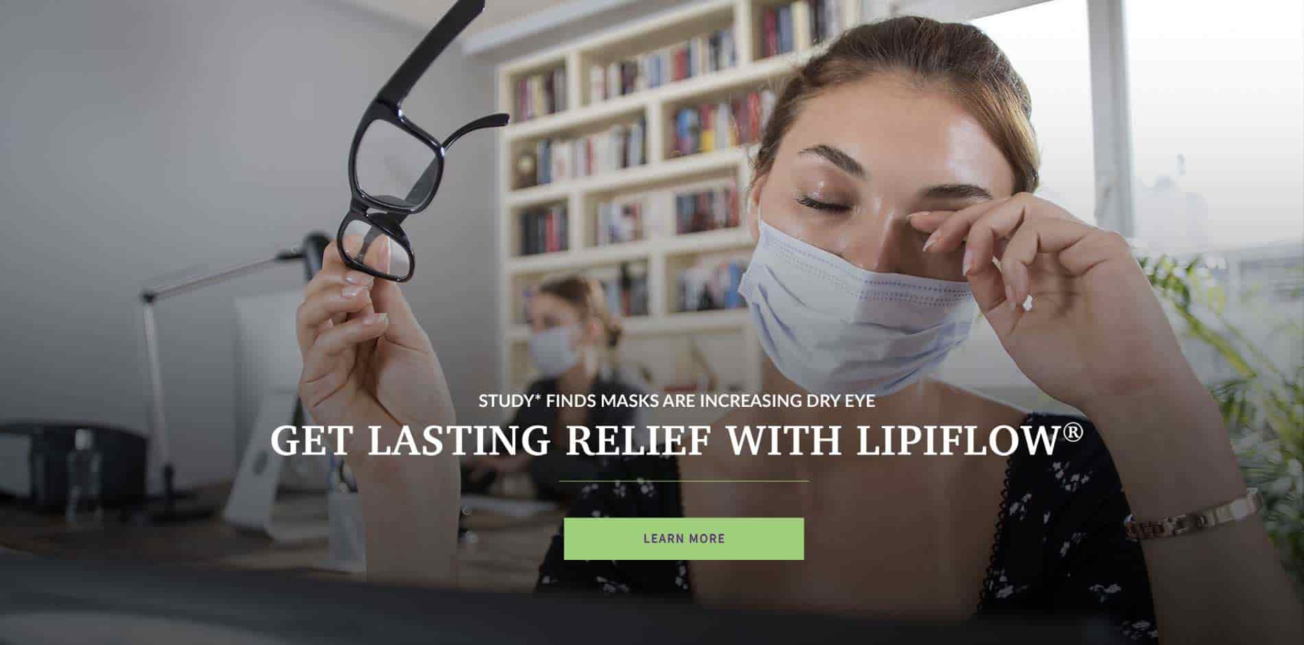 Study finds masks are increasing dry eye - Get Lasting Relief with LipiFlow