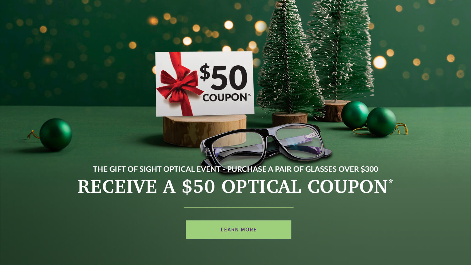 THE GIFT OF SIGHT OPTICAL SPECIAL